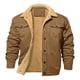thumbnail image 1 of Abrigo con solapa para hombre con forro grueso de lana Cordei, 1 of 8