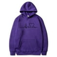 thumbnail image 1 of Sudadera con capucha para mujer, con estampado de Halloween, cuello redondo, manga larga, blusa holgada, blusa de poliéster para hombre, 1 of 6