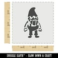 thumbnail image 2 of Stoic Standing Garden Gnome Man DIY Cookie Wall Craft Stencil - 3.5 Inch, 2 of 5