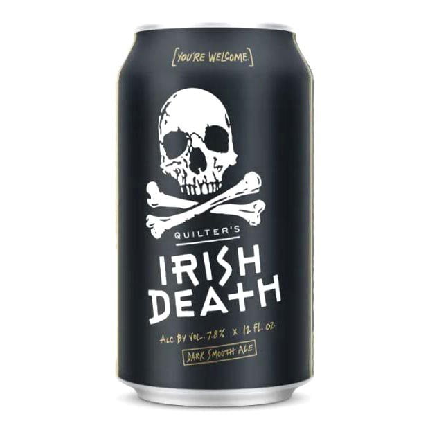 Iron Horse Quilter's Irish Death Ale Beer, 12 fl. oz. can, 6 pk.