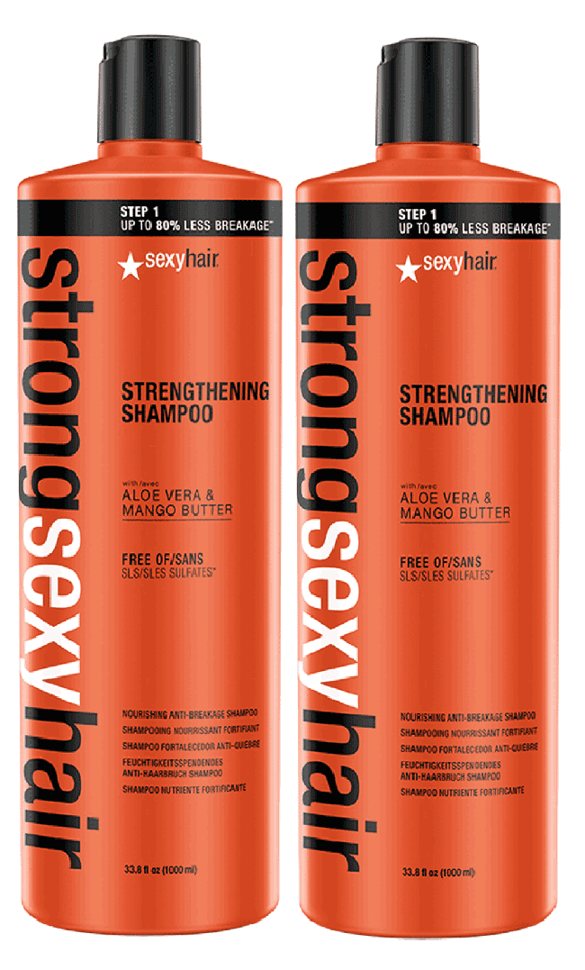 Strong Sexy Hair Strengthening Shampoo  Ounce (Pack of 2) 