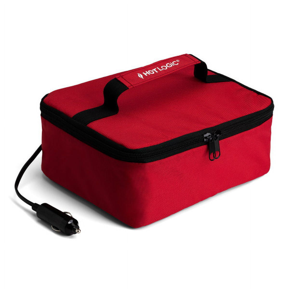 Hot Logic Food Warming Tote Lunch Bag 12V, Red