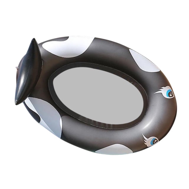 Piscina inflable Colchón flotante PVC Ballena negra Adultos Accesorios de piscina a prueba de fugas Likrtyny Para Estrenar