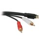 C2g (Câbles à Emporter) Câble Vidéo / Audio - S-Vidéo / Audio - 4 Broches Mini-din;rca - Mâle - 4 Broches Mini- – image 2 sur 3