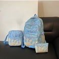 thumbnail image 2 of Ticikt 3 In 1 Ice Cream Print Backpack Set, Large Capacity Casual Daypack with Crossbody Bag and Pencil Pouch, 2 of 6
