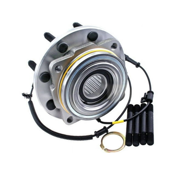 Front Wheel Bearing Hub Assembly - Compatible with 2005 - 2010 Ford F250 Super Duty 4WD (Single Rear Wheel) 2006 2007 2008 2009