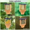 thumbnail image 4 of Comedero para pájaros Suet Gbekery de madera para colgar en el exterior, azul, 1 paquete, 4 of 6