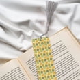 thumbnail image 6 of Kdxio Bee honey Print Metal Tassel Bookmarks,Perfect Gift for Art Lovers and Bookworms Metal Bookmarks for Women, 6 of 8
