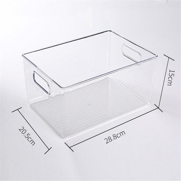 clear storage basket