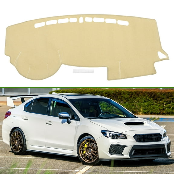 Dashboard Cover for KIA Rio 2011-2014 Non-Slip Interior Dash Cover Mat Polyester Silicone