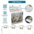 thumbnail image 6 of Spring Easter Table Runner 48 Inches Long Farmhouse Dress Scarves, Country Bunny Chick Floral Butterflies Watercolor Dining Tablerunner for Coffee Table/Kitchen Island/Party Décor, 13" x 48", 6 of 8