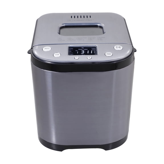 Culinary Chef 15-Program Bread Maker - Stainless Steel Black