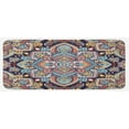 thumbnail image 1 of Ethnic Kitchen Mat, Bohemian Style Motif Vintage Oriental Inspired Traditional Art, Plush Decorative Kitchen Mat with Non Slip Backing, 47" X 19", Multicolor, by Ambesonne, 1 of 1