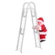 thumbnail image 1 of Escalera de escalada eléctrica Papá Noel con música para decoración navideña interior y exterior, 1 of 9
