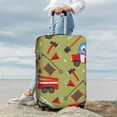 thumbnail image 7 of Fuzoiu Cartoon Fire Truck Print Suitcase Cover,Washable Luggage Covers for Suitcase,Elastic Luggage Protector Cover,Scratch Resistant Travel Suitcase Covers-Medium, 7 of 7