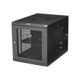 thumbnail image 1 of StarTech.com 12U 19" Wall Mount Network Cabinet, 4 Post 24" Deep Hinged Server Room Data Cabinet- Locking Computer Equipment Enclosure with Shelf, Flexible Vented IT Rack, Pre-Assembled - 12U Vented Cabinet (RK1232WALHM) - Rack enclosure cabinet - wall mountable - black - 12U, 1 of 7