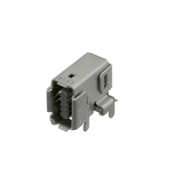 Pack of 2 09452812560333 Multi-Purpose Plug Connector 10 Position Solder Surface Mount, Right Angle; Through Hole