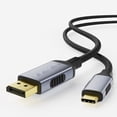 thumbnail image 3 of Tizuqe Type C to DP Cable 8K60Hz High Resolution Display Cord USB C to Cable for Window System MultiDevices, 3 of 8