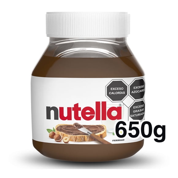 Crema de avellanas Nutella con cacao 650 g