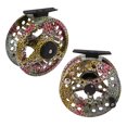 thumbnail image 3 of Large Arbor Fly Reel 7/8 Fish Skin Pattern Fly Fishing Reel Aluminum Alloy Left Right Hand Practice Fly Reel for Freshwater Saltwater, 3 of 9