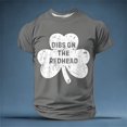 thumbnail image 2 of IWRICH St. Patrick's Day Short Sleeve T Shirts for Men Slim Fit Clover Printed Tees Casual Holiday Shamrock Tops Grey XXXL, 2 of 4