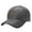 06#Gray, variant on Men's Adjustable Baseball Cap with Ear Flaps PU Leather Quilted Style Warm Hat