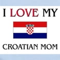 thumbnail image 2 of CafePress - I Love My Croatian Mom Infant Bodysuit - Baby Light Bodysuit, Size Newborn - 24 Months, 2 of 4