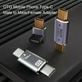 thumbnail image 5 of USB-C Converter Charging High-speed Durable Type-C Male to Male/Female Charge Data Sync Converter, 5 of 5