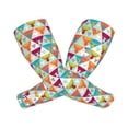 thumbnail image 2 of Sun Protection Arm Sleeves For Men Women, Triangular Funny Colorful Deer Sleeves To Cover Arms With Thumb Hole Cooling Sleeve, 2 of 2