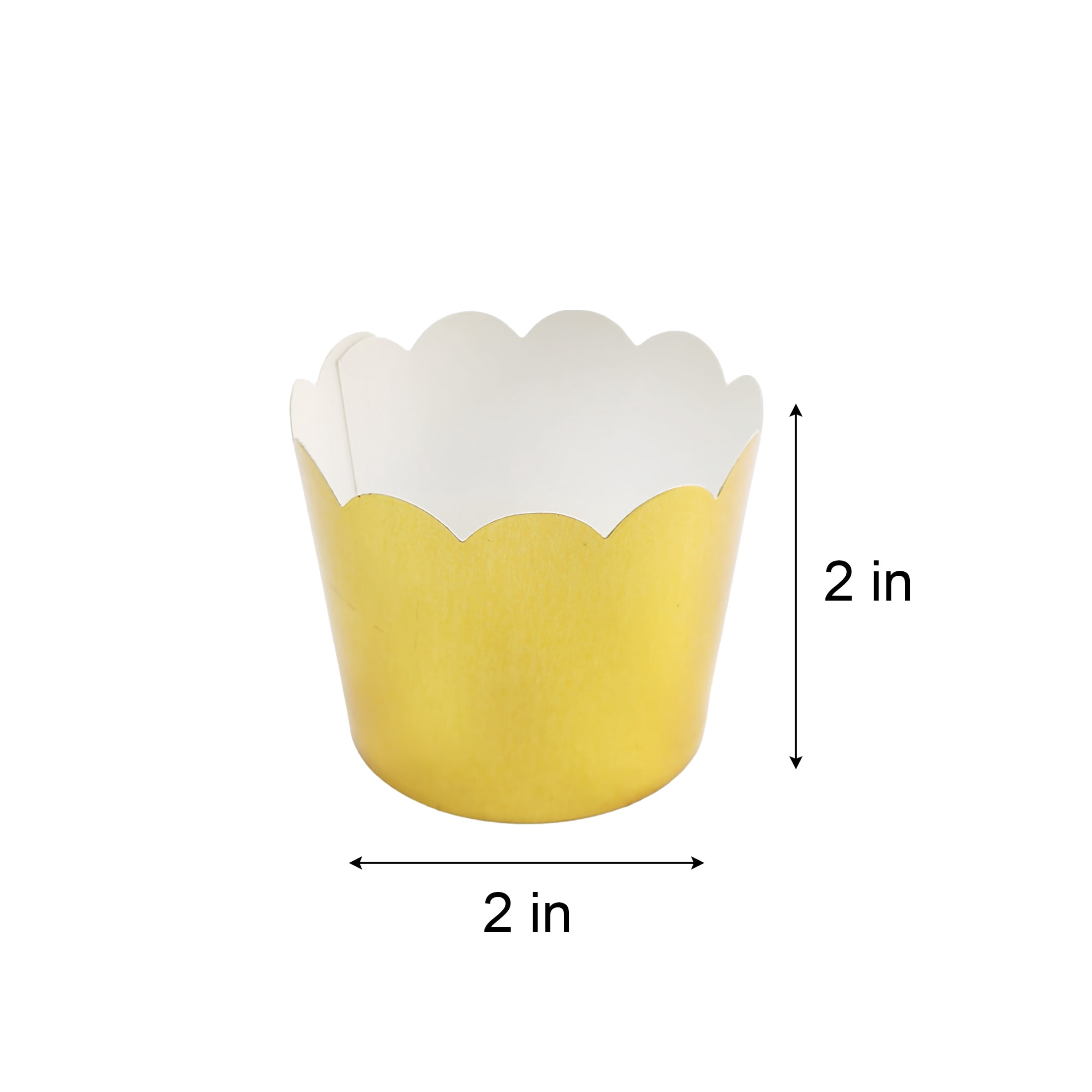 Gold Baking Cups, 24 Count, by Way To Celebrate