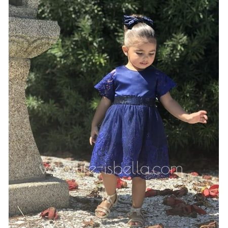 

Girl s Fancy Blue Dress
