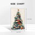 thumbnail image 4 of 8x12 inch Canvas Picture Wall Art Books Christmas Tree,Indoor Home Bedroom,Library,Restaurant,Cafes Wall Decor Paintings Prints,Exquisite Festival Painting,For Cafe,Man Cave,Campus Corridors, 4 of 6