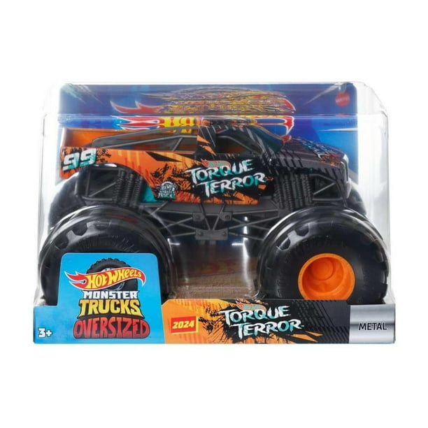 Vehículo de Juguete Hot Wheels Monster Trucks Torque Terror Escala 1:24