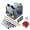 A, variant on Aluminum Pocket Hole Fixture Set with Stepped Drill Bit Fixture Woodworking 9/9.5mm Drilling Guide Positioner Tool