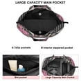 thumbnail image 3 of Pioneer Flower Floral Print Pattern Travel Tote Bags for Women Carry On,Large Weekender Bags for Women Travel,Multi Functional Duffle Bag for Work,Shopping,Sports, 3 of 5