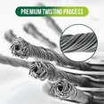 thumbnail image 3 of HUGFEGWE Universal Steel Wire Trimmer Head, String Trimmer Replacement Head, 6 Inch Unbreakable Weeds Blade Cutter for Cordless String Trimmer, Weed Eater, Metal Weed Eater Blade (3PCS-(6 AZ824-0707, 3 of 7