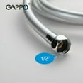 thumbnail image 3 of 1.5m PVC Bathroom Hand Held Replacement Flexible Shower Hose For Bidet sprayer Silver, 3 of 12