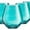 Turquoise, variant on Godinger Wine Glasses, Stemless Wine Glasses, Red Wine Glasses, Drinking Glasses, European Made Stemless Wine Glass - Amber, 17oz, Set of 4