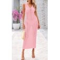 thumbnail image 2 of Traje de baño Coverup BTFBM Crochet para mujer verano 2025 rosa, 2 of 9