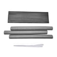 thumbnail image 3 of TISHITA under Door Draft Stopper, Bottom Door Draft Stopper, Dustproof Soundproof Cuttable Door Seal Sweep Stopper, for Garage , Black, 3 of 8