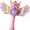Pink, variant on Jollyzo Princess Bubble Wand for Girls - Angel Wings Automatic Bubble Wand, Princess Magic Bubble Machine with Lights, Outdoor Summer Bubble Toys for Girls