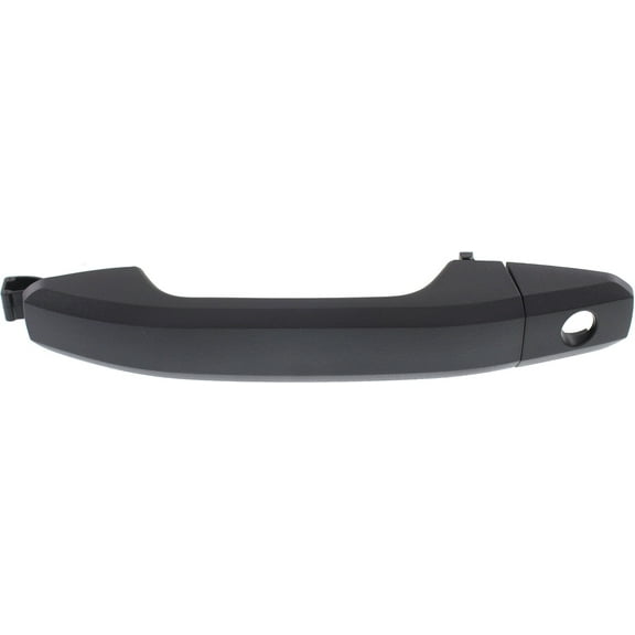 Exterior Door Handle Compatible with 2014-2022 Chevrolet Silverado 1500 Front, Driver Side Black