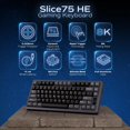 thumbnail image 2 of Teclado mecánico OOCTPK Slice75 HE Gaming con cable 75% aluminio, 2 of 9