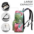 thumbnail image 4 of Ajolote-theme Backpack, Campus style schoolbag Bookbag with Adjustable Shoulder Straps And Large Zip Compartment, Unisex Travel Bags.42x30x15cm, 4 of 6