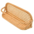 thumbnail image 3 of Rattan Wall Shelf, Space Saving Rattan Hanging Rack Natural  For Living Room, 3 of 8