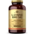thumbnail image 1 of Tabletas L-Lysine 1000 mg Solgar 0.0353 oz para piel saludable y labios, 1 of 4