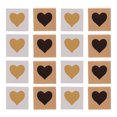 thumbnail image 2 of 60Pcs Square Kraft Paper Boxes Candy Gift Cake Packing Heart-shaped Boxes, 2 of 7