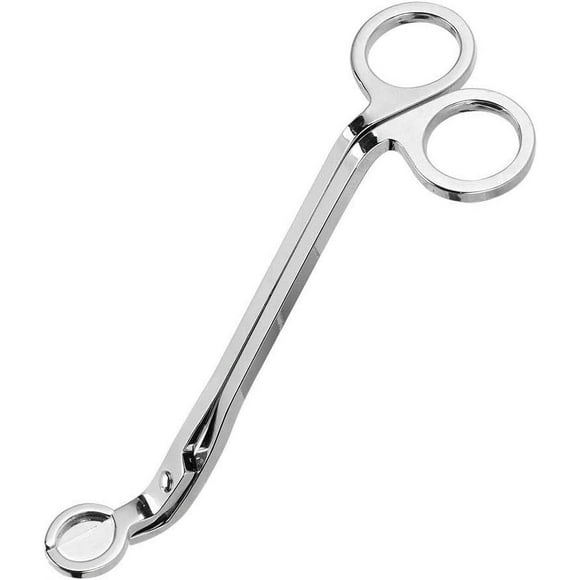 Sinen Candle Wick Trimmer Wick Clipper Wick Cutter Wick Scissor (Silver)