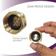 thumbnail image 4 of Adaptador de rosca hembra para manguera de jardín de ¾ pulgadas a latón de compresión de ¼», 4 of 7