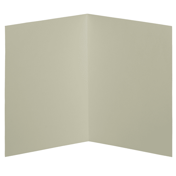 JAM Paper Foldover Cards, 5 x 6 5/8, Ivory, 25/Pack